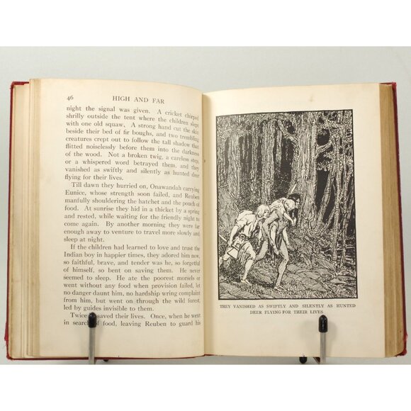 Vintage School Reader, Atlantic Readers: Book Two High And Far, 1927 Textbook - Picture 6 of 10